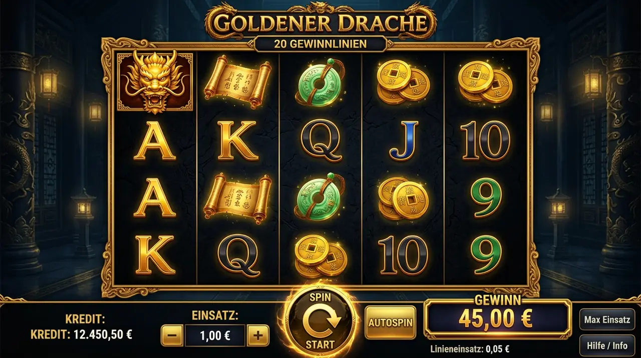 Spielautomaten & Video Slots im Granawin